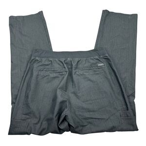 FIGS Scrub Bottom Mens Medium Gray Medical Collection Flat Front Drawstring